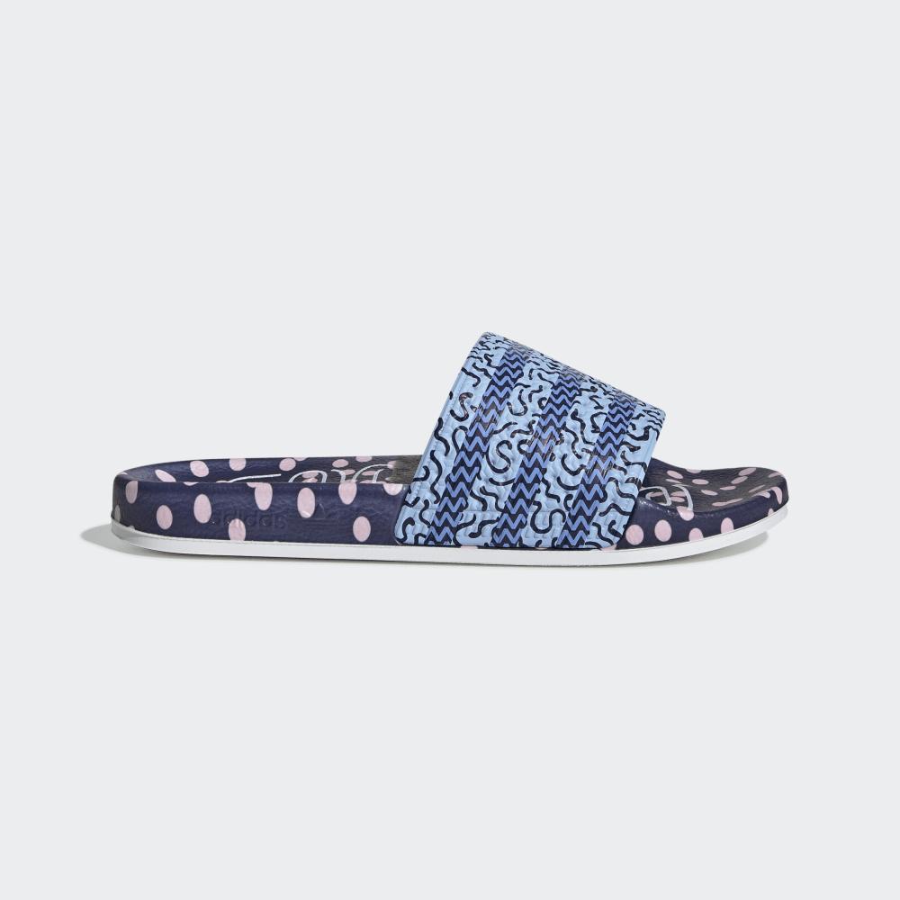 Papuci Adidas Adilette Dama Romania - Bleumarin/Albastri EE5055